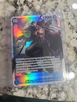 Edward Newgate SR OP08-043 English ONE PIECE Card Game Two Legends - Image 1
