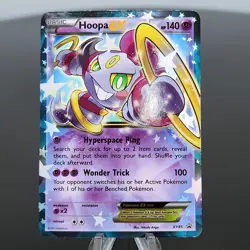 Hoopa EX XY85 Black Star Promo Pokemon Card TCG XY 2015 LP Lightly Played ⭐ - Image 1