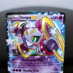 Hoopa EX XY85 Black Star Promo Pokemon Card TCG XY 2015 LP Lightly Played ⭐ - Image 3