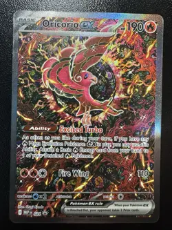 Oricorio ex 024 Holo Promo ME: Mega Evolution Promo Pokemon Holo Near Mint - Image 1