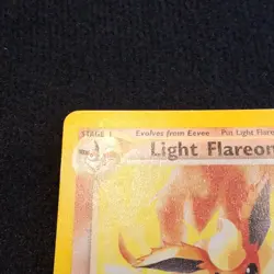 Light Flareon Neo Destiny 46/105 Unlimited 2000 English 80 HP Lightly Played - Image 5