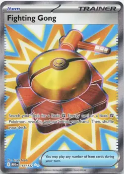 ME01 Fighting Gong 168/132 Ultra Rare Mega Evolution Pokemon Near Mint - Image 1