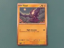 Toxel SVP 119 - Pokemon Black Star Promo - Cosmos Holo - NM - Image 1