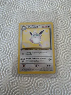 Pokemon | Wigglytuff 32/64 | 1st Edition | Jungle Set | 1999 WOTC | Rare Holo - Image 1