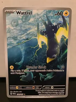 Wattrel 178/167 Illustration Rare Pokemon Twilight Masquerade - Image 1