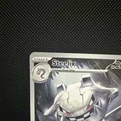 Pokemon TCG Steelix 150/132 ME01: Mega Evolution MEGA Holo Stage 1 200 HP EN - Image 3