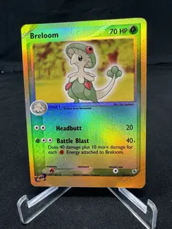 Pokemon TCG Breloom 16/109 Ruby and Sapphire Edition Reverse Holo DMG - Image 1
