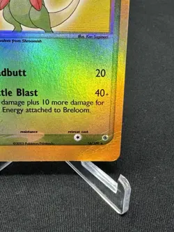 Pokemon TCG Breloom 16/109 Ruby and Sapphire Edition Reverse Holo DMG - Image 5
