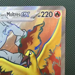 Team Rocket's Moltres EX 208/182 Destined Rivals NM Pokemon TCG - Image 3
