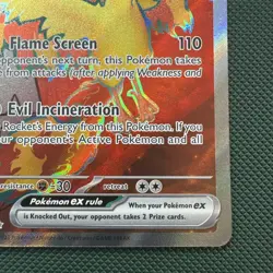 Team Rocket's Moltres EX 208/182 Destined Rivals NM Pokemon TCG - Image 5