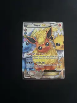 Flareon EX (Full Art) RC28/32 Generations Radiant Collection Holo Pokemon - NM - Image 1