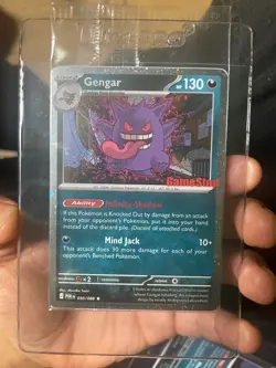Pokemon *SWIRL Gengar GameStop Promo sealed Holo 050/088 English 2026 - Image 3