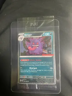 Pokemon *SWIRL Gengar GameStop Promo sealed Holo 050/088 English 2026 - Image 5