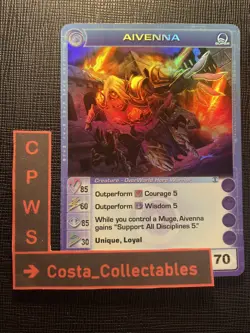 AIVENNA - MAX POWER - 85/60/85/30/70 - SUPER RARE - CHAOTIC CARD - 1ST ED - NM - Image 1