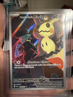 Team Rockets Mimikyu 238/217 Ascended Heroes Illustration Rare Pokemon TCG NM - Image 1