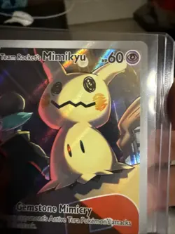 Team Rockets Mimikyu 238/217 Ascended Heroes Illustration Rare Pokemon TCG NM - Image 4