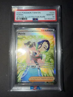 Pokemon TCG Perrin 220/167 PSA 10 - Image 1