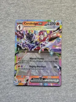 Ceruledge EX 36/191 Double Rare Scarlet & Violet Surging Sparks Pokemon - Image 1