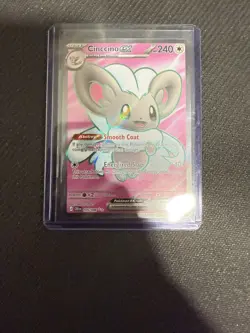 Pokemon TCG Cinccino EX 105/086 CRI Ultra Rare Holo Chaos Rising NM - Image 1