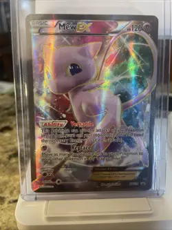 Pokemon Mew Ex Black Star Promo XY126 Full Art - Image 3