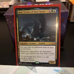 MTG x1 Aesi, Tyrant of Gyre Strait The List Reprints Regular NM - Image 1