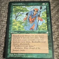 Wizards of the Coast Nature's Lore Sorcery Regular English Rick Emond - Image 1