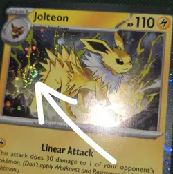 FART WHOLE SWIRL 🌀💫 Jolteon SVP 169 Prismatic Cosmos Holo Promo Pokemon Card - Image 1