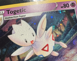 Togetic SWSH276 SWSH: Pokemon Sword & Shield Black Star Promo Holo Fart Swirl - Image 1