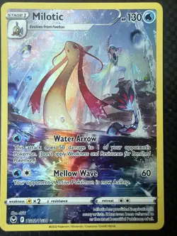 Pokemon Milotic TG02/TG30 Swsh12: Sword & Shield Silver Tempest Trainer Gallery - Image 1