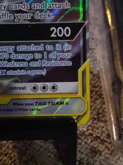 Pokemon Pikachu & Zekrom GX TCG Sun & Moon Holo Ultra Rare - Image 3
