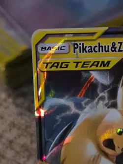 Pokemon Pikachu & Zekrom GX TCG Sun & Moon Holo Ultra Rare - Image 5