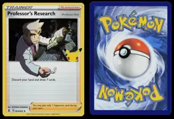 PROFESSOR'S RESEARCH (PROFESSOR OAK) 023/025 HOLO CELEBRATIONS POKEMON HOLO NM - Image 3