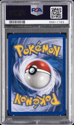 2002 POKEMON LEGENDARY COLLECTION #57 OMANYTE-REVERSE FOIL PSA 7 - Image 2