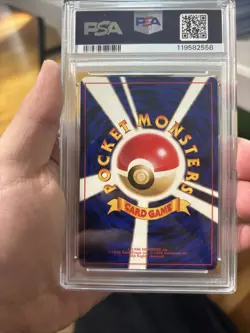 1999 POKEMON JAPANESE GYM 2 #59 BLAINE'S ARCANINE-HOLO PSA 8 - Image 2