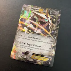 Aggron EX 93/160 XY PRC Ultra Rare - Primal Clash LP Pokemon - Image 2