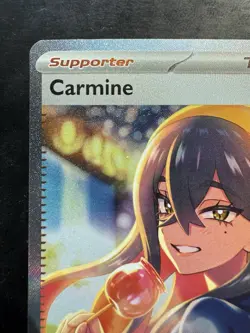 Pokemon Carmine Special Illustration Rare 217/167 Twilight Masquerade Holo (NM) - Image 2