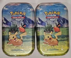 Pokemon TCG Ascended Heroes Mini Tin Lot of 2 Factory Sealed - Image 1