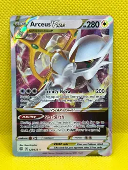 Pokemon Tcg Arceus VSTAR 123/172 Brilliant Stars Holo - Image 1