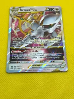 Pokemon Tcg Arceus VSTAR 123/172 Brilliant Stars Holo - Image 2