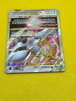 Pokemon Tcg Arceus VSTAR 123/172 Brilliant Stars Holo - Image 3