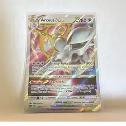 Pokemon TCG Arceus VSTAR 123/172 Swsh09: Brilliant Stars Ultra Rare Holo 2022 - Image 1