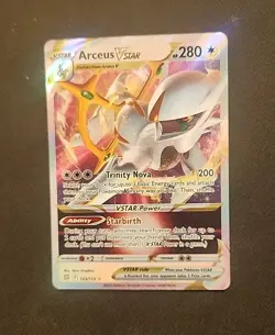 Arceus VSTAR 123/172 - Brilliant Stars - Pokemon TCG - NM - Image 1