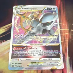 Pokemon Arceus VSTAR 123/172 Brilliant Stars Ultra Rare Holo English 280 HP - Image 1