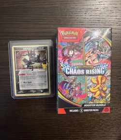 Chaos Rising Booster Bundle Greninja Gold Star Pokemon Celebrations SWSH144 NM ! - Image 1