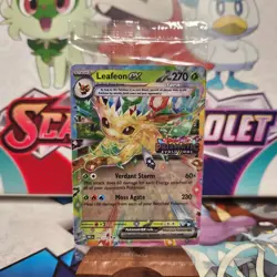 Leafeon ex 006/131 Prismatic Evolutions Stamped Promo Sealed - Pokemon TCG - Image 1