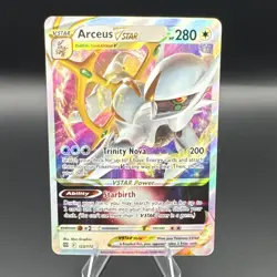 Pokemon Arceus VSTAR Ultra Rare Holo 123/172 Brilliant Stars 2022 5ban Graphics - Image 1