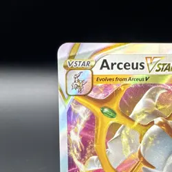 Pokemon Arceus VSTAR Ultra Rare Holo 123/172 Brilliant Stars 2022 5ban Graphics - Image 2