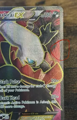 Darkrai EX Full Art 118/122 Pokemon XY Breakpoint LP - Image 2