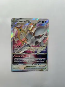 Pokemon TCG: Arceus Vstar Ultra Rare - Brilliant Star 123/172 - Near Mint - Image 1