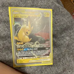 Pokemon Pikachu & Zekrom GX 240 HP Ultra Rare Holo TAG TEAM Sm-Team Up 33/181 - Image 1